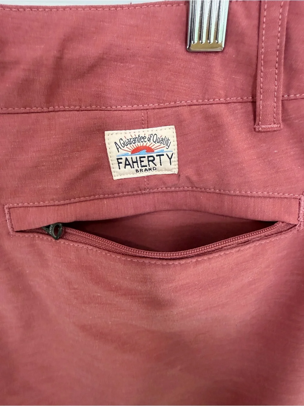 FAHERTY Men’s All Day Short 8” in Redwood STYLE MSC0012